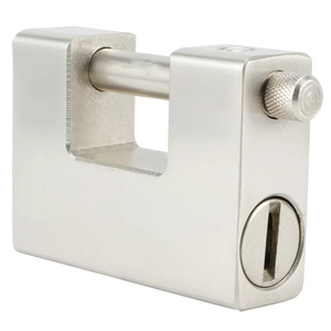 Lucchetto a Catena ESEN per Garage in Acciaio Resistente, Serratura di Sicurezza Modello LOCK con Finitura Zincata, 4 Computer Sicuri - Product Image 5