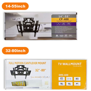 Full Motion TV <span class=keywords><strong>staffa</strong></span> di montaggio a parete per 14 26 32 40 55 65 70 75 80 85 pollici LED LCD <span class=keywords><strong>OLED</strong></span> Plasma TV - Product Image 5