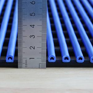 Esterilla de <span class=keywords><strong>spa</strong></span> de tubo de PVC impermeable con patrón sólido minimalista, esterilla <span class=keywords><strong>capilar</strong></span> de plástico para baño y piscina - Product Image 3