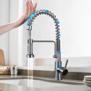 Sensore rubinetto da cucina torneira elettrico automatico smart water tap touch touchless rubinetti da cucina rubinetti per lavello da cucina con sensori