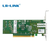 Cartes d'interface réseau interne 100 Gbps LRES1014PF-2QSFP28 Adaptateur serveur 100G en stock