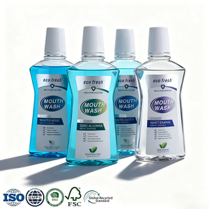 <span class=keywords><strong>Enjuague</strong></span> <span class=keywords><strong>bucal</strong></span> de lujo con flúor, sabor a menta, sin alcohol, con logotipo personalizado, 250 ml/500 ml, venta al por mayor. - Product Image 1