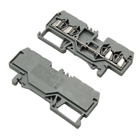 280-833 en stock, bloc de jonction traversant à 4 conducteurs, neuf, original, allemand, 2,5 mm², marquage central gris, 280 833