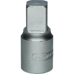 KS <b>TOOLS</b> 3/8" Oil service bit socket for internal square screws, 12 mm - Product Image 1