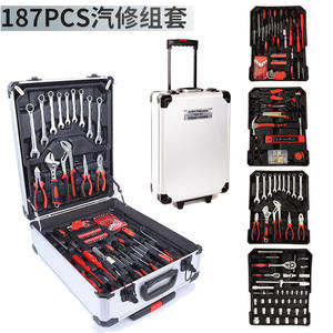 499-Piece <b>Tool</b> Set Mechanic 187-Piece <b>Box</b> Ratchet Open End Wrench Hardware With Trolley SCK-499 SCK-499 - Product Image 5