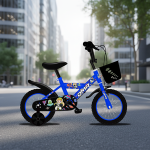 Vélo pour enfants, garçons et filles, 3-8 ans, vélo à pédales pour enfants, poussette pour enfants - Product Image 5