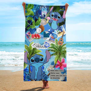 El más nuevo logotipo personalizado puntada de dibujos animados Vacaciones de gran tamaño Ultra absorbente suave al tacto baño piscina toalla verano <span class=keywords><strong>playa</strong></span> toalla - Product Image 6