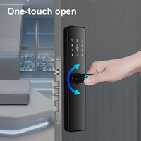 Serrure de porte intelligente avec empreinte digitale, Tuya Wifi, TTLock, entrée sans clé, biométrique, Cerradura Inteligente, serrure de porte électronique pour la maison et le bureau