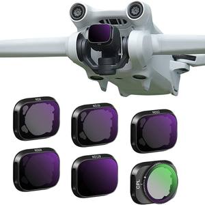 Drones Mini <span class=keywords><strong>3</strong></span> Pro alüminyum alaşım filtre seti ND Dimmer CPL polarize NDPL filtre - Product Image 6