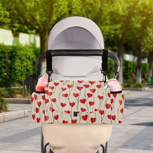 Design personalizzato resistente leggero mummia borsa da viaggio passeggino per bambini cambiato organizer Mummy Bag - Product Image 5
