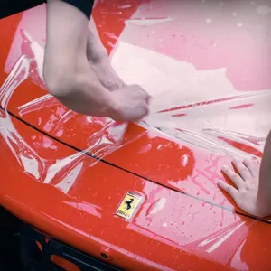 Seeho 1.52*15M parlak kendinden yapışkanlı Wrap araç Anti Scratch TPU PPF boya koruma filmi