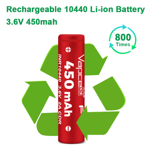 Vapcell F4 10440 450มิลลิแอมป์3.6โวลต์2A 10440แบบชาร์จไฟได้ Li-ON CELL ขนาด AA สำหรับไฟฉายอิเล็กทรอนิกส์สำหรับผู้บริโภค - Product Image 5