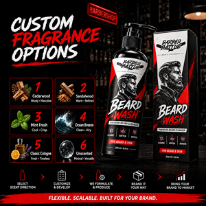 BARBERBARBATTLE <span class=keywords><strong>Kit</strong></span> de Soins pour <span class=keywords><strong>Barbe</strong></span> Homme : Nettoyant Visage en Profondeur pour <span class=keywords><strong>Barbe</strong></span> et Moustache avec Shampoing pour <span class=keywords><strong>Barbe</strong></span> et Logo - Product Image 6