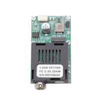 Convertidor Óptico de Video AHD de 1 Canal 960P 720P Diseñado en Fábrica para UAV, Anti-interferencia, 20-100KM, FC, SBUS, TTL, UART, Fibra Óptica