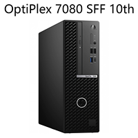 PC Desktop Barebone SFF OptiPlex 7080 Generasi ke-10, Bersih Tanpa Goresan, Grade A, Teruji Fungsional dan Beroperasi