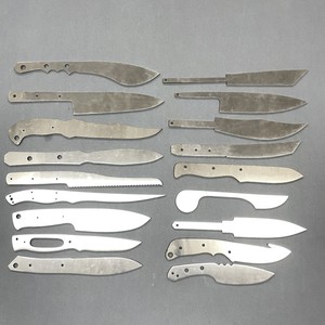 YC910 Optimal Balance cuisine lame de couteau ébauches captiver biseau meulage partiel caché pleine soie affûtage gratuit lame vierge fiable - Product Image 4