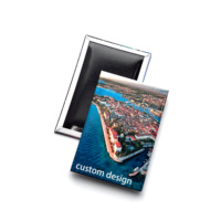 Aimant de réfrigérateur en étain personnalisé Miami Jamaïque Photo Aimant de réfrigérateur Souvenir touristique Aimant de réfrigérateur de Monaco