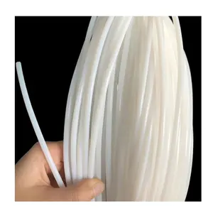 Konektor putih tabung Bowden plastik PTFE Tubing untuk Printer 3D filamen 3mm (3mm ID x 4mm OD, 1.04 M
