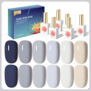 Juego de esmaltes de uñas de Gel Pastel, Kit de esmalte de Gel de Color Macaron para primavera y verano, Etiqueta Privada, logotipo personalizado, barniz Vernis Gel Collect - Product Image 1