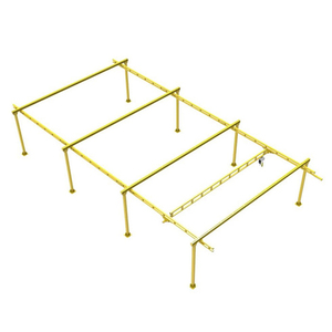 Diskon Besar 0.1-3 Ton Lampu Suspensi Kbk Fleksibel Kombinasi Atas Rel Derek dengan Kerekan Listrik Dalam Ruangan Berdiri Bebas Derek - Product Image 1