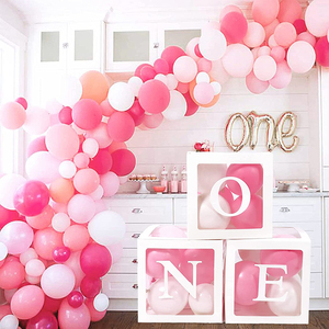 Boîtes de décoration pour fête d'<span class=keywords><strong>anniversaire</strong></span> garçon & fille, <span class=keywords><strong>Kit</strong></span> de décoration de fond pour fête de <span class=keywords><strong>1</strong></span> <span class=keywords><strong>an</strong></span> - Product Image 4