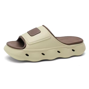 Thick Sole Open <b>Toe</b> Slides Slippers Summer Slippers Casual Home EVA Soft Slippers Fashion Outdoor Beach Flat Slides Slippers - Product Image 6