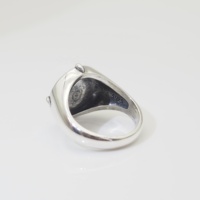 Nouvelle bague pour homme ancre en argent 925 sur mesure