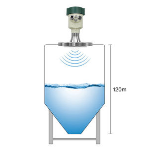 80GHz Berührungsloser Radar-Füllstandsensor Ölstandsmesser für Gefahrenbereiche Chemisches Füllstandmessgerät IP68 - Product Image 3