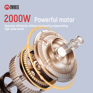 2000W Beast Motor GT1LITE Two-Wheel Electric <b>Scooter</b>-60KM Range Waterproof & Foldable Lithium Battery - Product Image 2