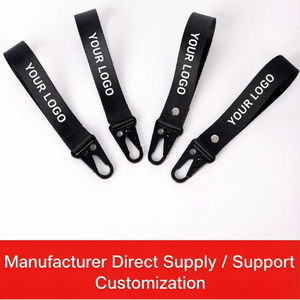 Wholesale Wrist <b>Lanyard</b> Keychain, Chain Pendant, Heat Transfer Printed Woven Motorcycle & Car Key Holder - Product Image 3