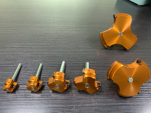 0.5/0.75/1/1.25/1.5/2/3/4 Inch Pvc-Pijpreamers, Plastic Pijpsnijden, Kunststof Buisinterface Ruimer Sets 3 Snijkoppen Ruimer - Product Image 3