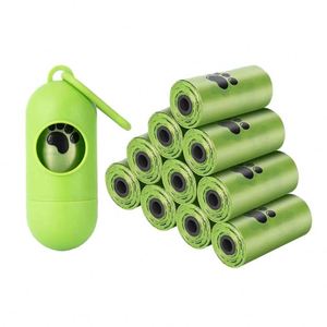 Dispensador de Bolsas para Excrementos de Perro, Mini, Portátil, de Cuero, para Paseos al Aire Libre, para Mascotas, Perros y Gatos - Product Image 1
