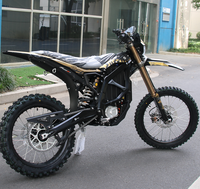 Vélo de montagne électrique noir 24,5 kW 2026 pour adultes, moto tout-terrain ultra Bee Surron