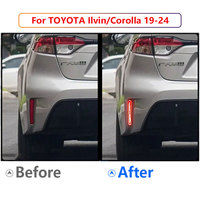 Luces traseras súper brillantes, lámpara de freno, Reflector de parachoques, conjuntos de lámparas, lámpara de señal de giro, tipo rejilla para Toyota Corolla 2019