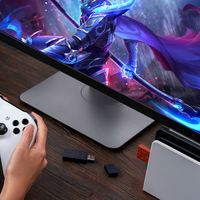 Adaptador Inalámbrico USB 8BitDo 2026R para JoyCon, Compatible con Windows, Steam, Mac, Raspberry Pi - Accesorios de Juego de Plástico