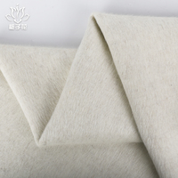 Tissu en laine d'alpaga double face de bonne qualité, 10% cachemire, 10% alpaga, 10% mohair, 70% laine