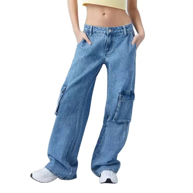 Wholesale Bulk Basic Mid Rise Baggy