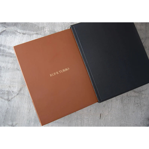 <span class=keywords><strong>Classeur</strong></span> à levier en cuir PU fait main de haute qualité <span class=keywords><strong>A4</strong></span> avec boîte <span class=keywords><strong>rigide</strong></span> – Organiseur de documents de bureau premium marron - Product Image 4