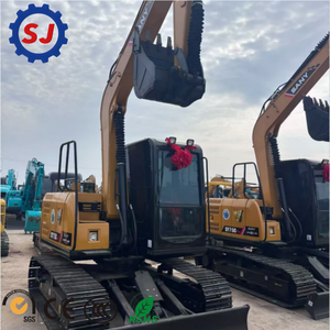 รถขุดขนาดเล็ก SY75C 7 ตัน พร้อมบุ้งกี๋ขนาด 0.28 เมตร ระบบไฮดรอลิกเต็มรูปแบบ สำหรับใช้งานในบ้าน ขุดดิน ขุดร่อง และงานเคลื่อนย้ายดิน - Product Image 2