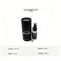 Ensemble d'emballage de lunettes de luxe Bestclean avec logo personnalisé, étui en cuir PU de qualité supérieure et kit de nettoyage, service OEM ODM d'usine