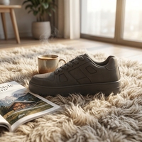 Chaussures de sport légères à lacets en maille respirante et cuir synthétique pour la marche et la course – Offre spéciale