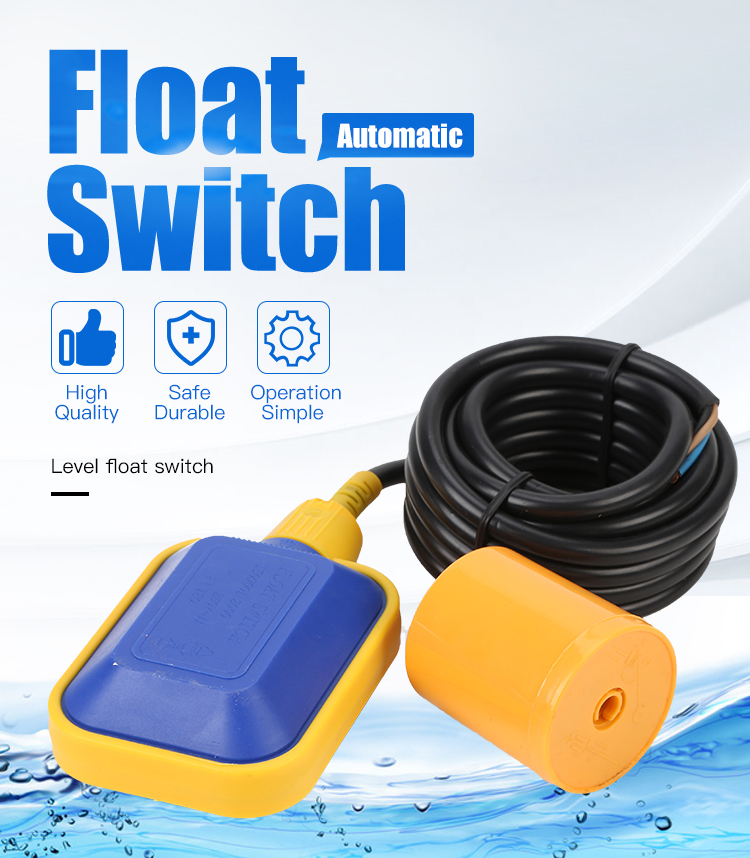 Water tank trough float switch level controller