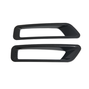 Kit de Decoración Exterior para Auto con Acabado de Fibra de Carbono, Cubiertas para Manijas, Molduras para Espejos, Accesorios para Autos 2021-2024 - Product Image 4