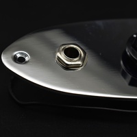 Pelat Kontrol Bass 4 Senar Logam Berkualitas Tinggi 3 Band 2 Volume 1 Tone Pelat Kontrol Gitar Bass