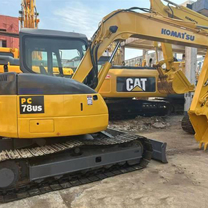 Mini-excavatrice sur chenilles Komatsu PC78UU d'occasion 2024, mini-pelleuse japonaise d'occasion de 7 tonnes, mini-excavatrice hydraulique d'occasion de 0,28 m³ à vendre - Product Image 4