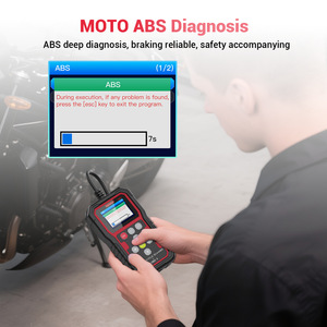 เครื่องมือ OBD2 สำหรับรถยนต์และมอเตอร์ไซค์ รีเซ็ต ABS EFI ทดสอบแบตเตอรี่ ตรวจสอบความพร้อมใช้งาน IM รองรับ 14 ภาษา รุ่น M80 แบบพกพา สำหรับทั้งรถยนต์และมอเตอร์ไซค์ - Product Image 5