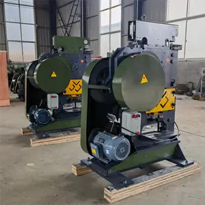 High-Performing Multi-functional Steel Angle Punching Making And Shearing Machine Iron Worker Machine