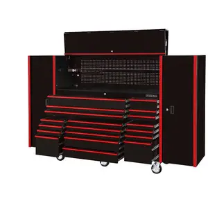 Customized Garage Workshop Drawer Workshop Trolley With 7 Drawers Tool Cabinet With Hand Tool Set Cabinet With Stainless Steel