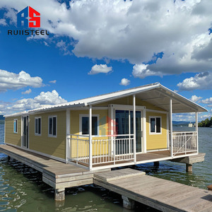 RUIISTEEL Casa de <span class=keywords><strong>Playa</strong></span> Prefabricada de Lujo <span class=keywords><strong>con</strong></span> Ventanas Panorámicas y <span class=keywords><strong>Piscina</strong></span> - Product Image 1