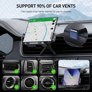 <span class=keywords><strong>Support</strong></span> de chargeur de <span class=keywords><strong>voiture</strong></span> sans fil à fixation automatique 15W double bobine à une touche 90 ° <span class=keywords><strong>Support</strong></span> de téléphone de <span class=keywords><strong>voiture</strong></span> rotatif avec chargeur sans fil pour <span class=keywords><strong>Samsung</strong></span> - Product Image 3